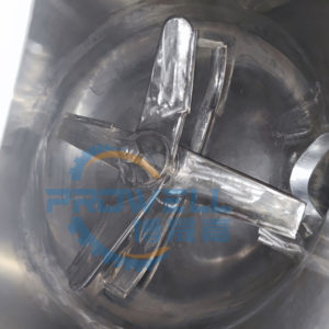 Plastic PVC Powder Mixer High Speed Heat Mixing Blade