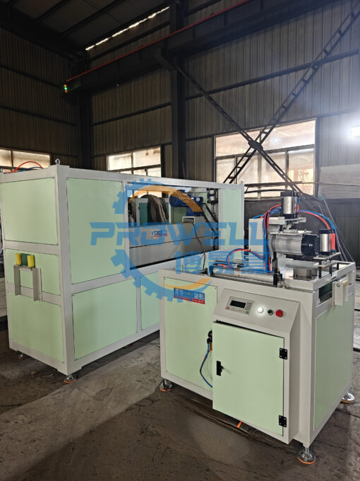Glass Fiber Reinforced Rebar Rubber Type Traction Machine and Cutting machine
