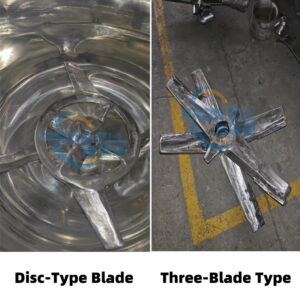 PVC mixer Mixing Blade efficiency
